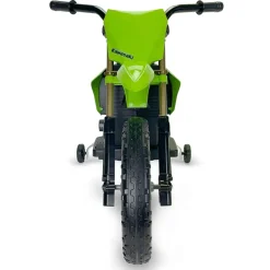 Discount - Moto Cross Kawasaki KX85 de 12V Verde Vehículos De Batería O A Pedales
