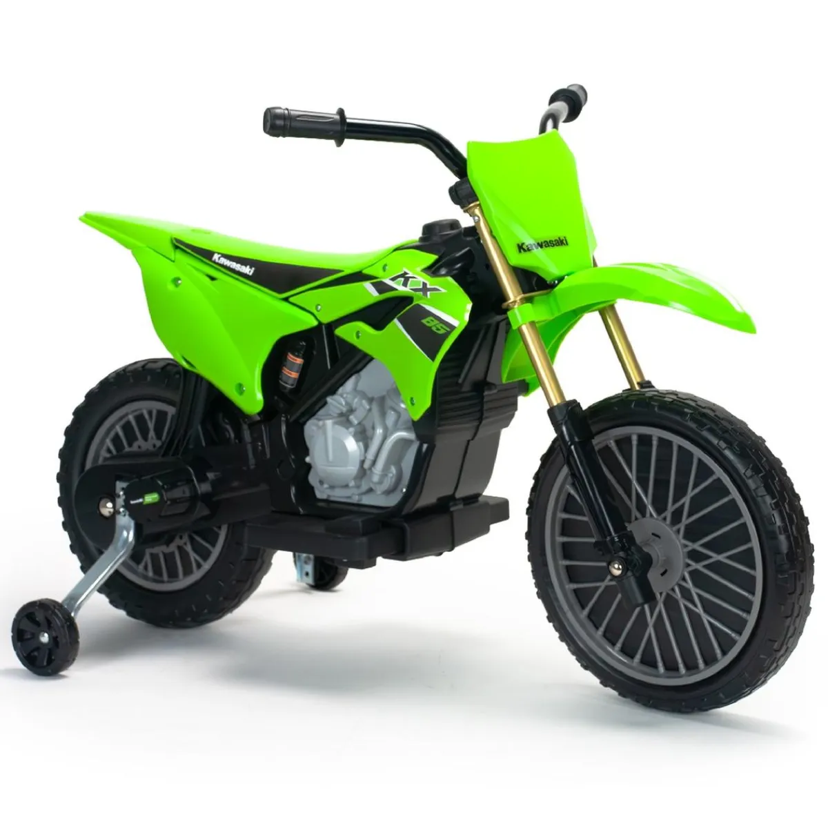 - Moto Cross Kawasaki KX 85 de 6V Verde*INJUSA Discount