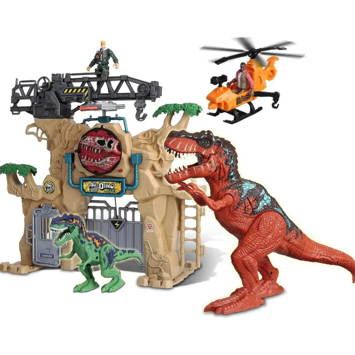 Online Invincible Heroes - Playset dinosaurios con vehículo (Varios modelos) Figuras De Acción