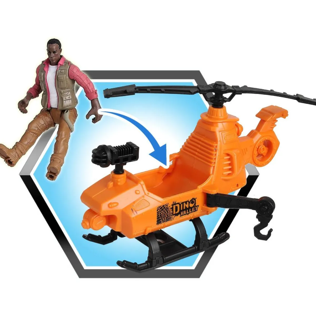 Online Invincible Heroes - Playset dinosaurios con vehículo (Varios modelos) Figuras De Acción