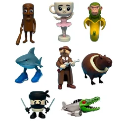 Italian Brainrot - Pack de 8 Figuras*BIZAK Best