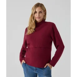 Jersey de lactancia burdeos*Prenatal Hot