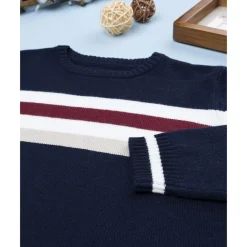 Clearance Jersey de niño a rayas azul y blanco Niño·Niño 2-10 Años|Niño 2-10 Años·Jerséis Y Sudaderas