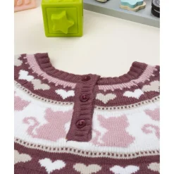 Best Jersey niña rosa con gatitos Niña·Bebé Niña 3-36 Meses|Bebé Niña 3-36 Meses·Jerséis Y Cardigans