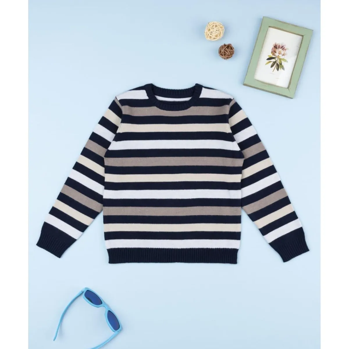 Hot Jersey niño multicolor de rayas Niño 2-10 Años·Jerséis Y Sudaderas|Niño·Niño 2-10 Años