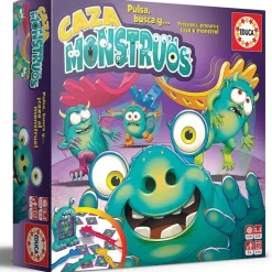 Juego de agilidad visual y rapidez: Caza Monstruos ㅤ*EDUCA BORRAS Discount