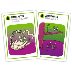 Hot Juego de cartas Zombie Kittens ㅤ Friki Zone