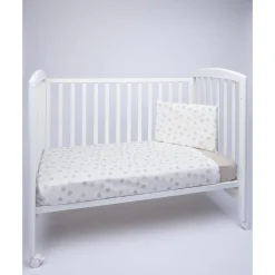 New Juego de Cuna 3 Piezas con Diseño de Puntos Ropa De Cama·Sábanas Y Mantas|Recién Nacido·Ropa De Cama