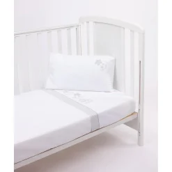 Best Juego de cuna 3 piezas gris con osito y estrellas Ropa De Cama·Sábanas Y Mantas|Recién Nacido·Ropa De Cama