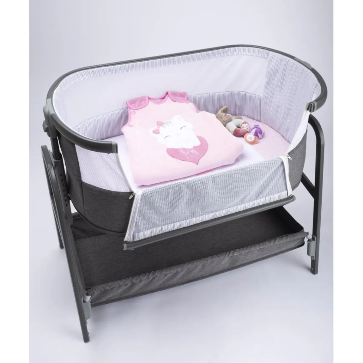 Clearance Juego de cuna de 3 piezas rosa Ropa De Cama·Sábanas Y Mantas|Recién Nacido·Ropa De Cama