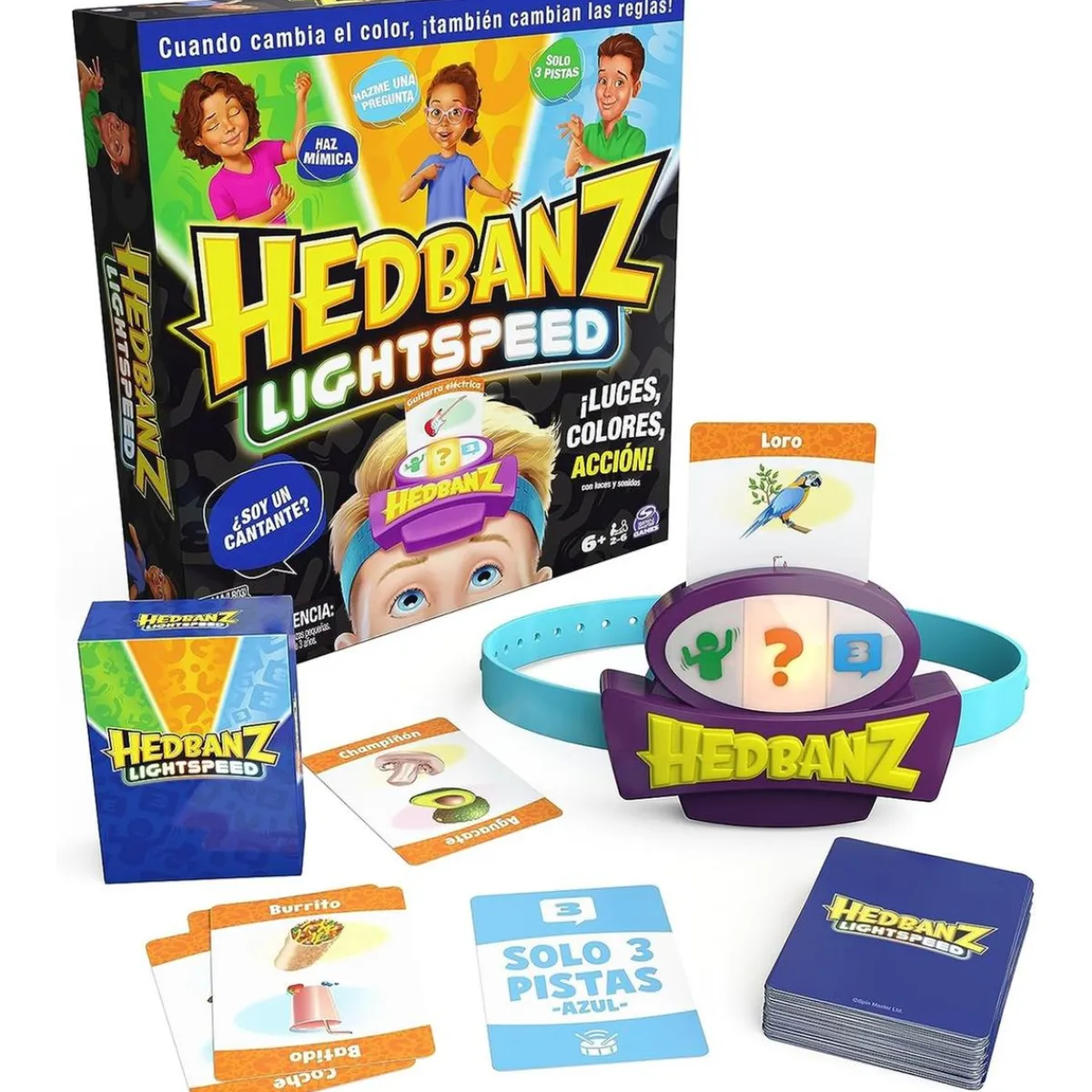 Best Juego de mesa Adivinanzas con Luces y Sonidos, Nueva Edición ㅤ Juegos Y Puzzles|Friki Zone