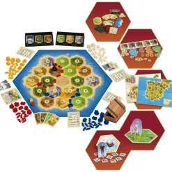 Juego de Mesa Catan Deluxe Edición Completa ㅤ Friki Zone