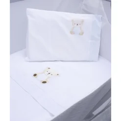 Sale Juego de Sábanas Cuna 3 Piezas "Osito Azul" (Niño) Ropa De Cama·Sábanas Y Mantas|Recién Nacido·Ropa De Cama