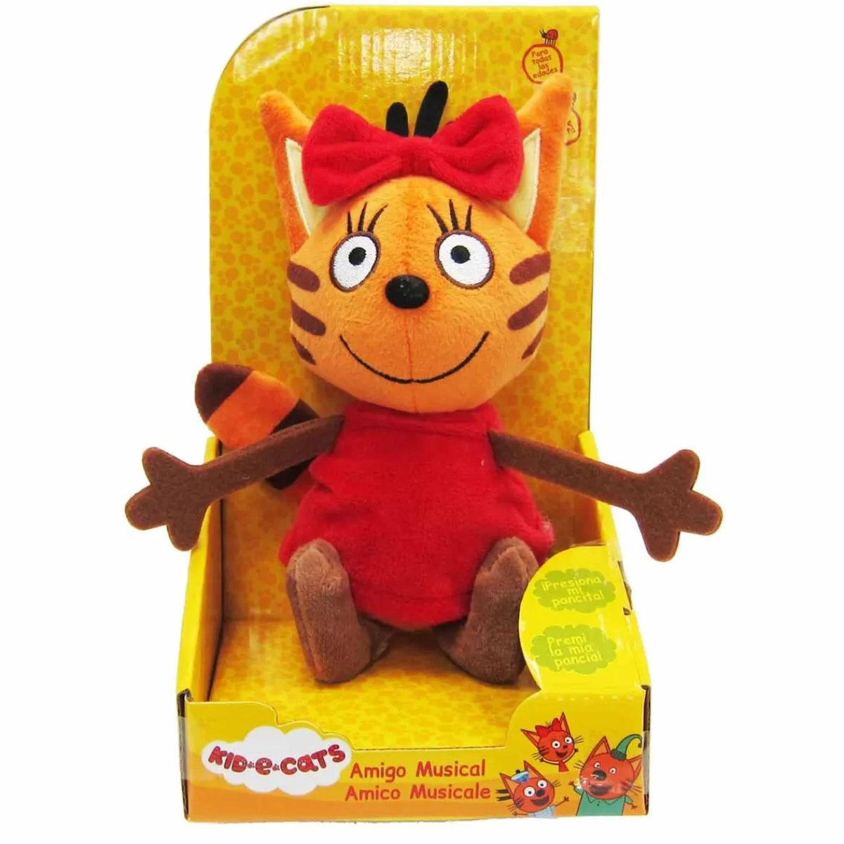 Kid-e-Cats - Peluche musical 20 cm (varios modelos)*BIZAK Online