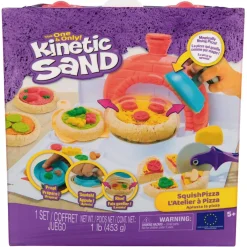 Clearance Kinetic Sand - Kit creativo Squish Pizza Steam|Arte Y Manualidades