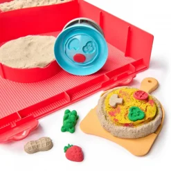 Clearance Kinetic Sand - Kit creativo Squish Pizza Steam|Arte Y Manualidades