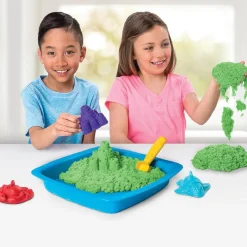 Hot Kinetic Sand - Set Sandbox con arenero Steam|Arte Y Manualidades