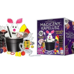 Discount Kit de trucos mágicos con sombrero, 150 juegos ㅤ Juguetes Educativos Y Libros
