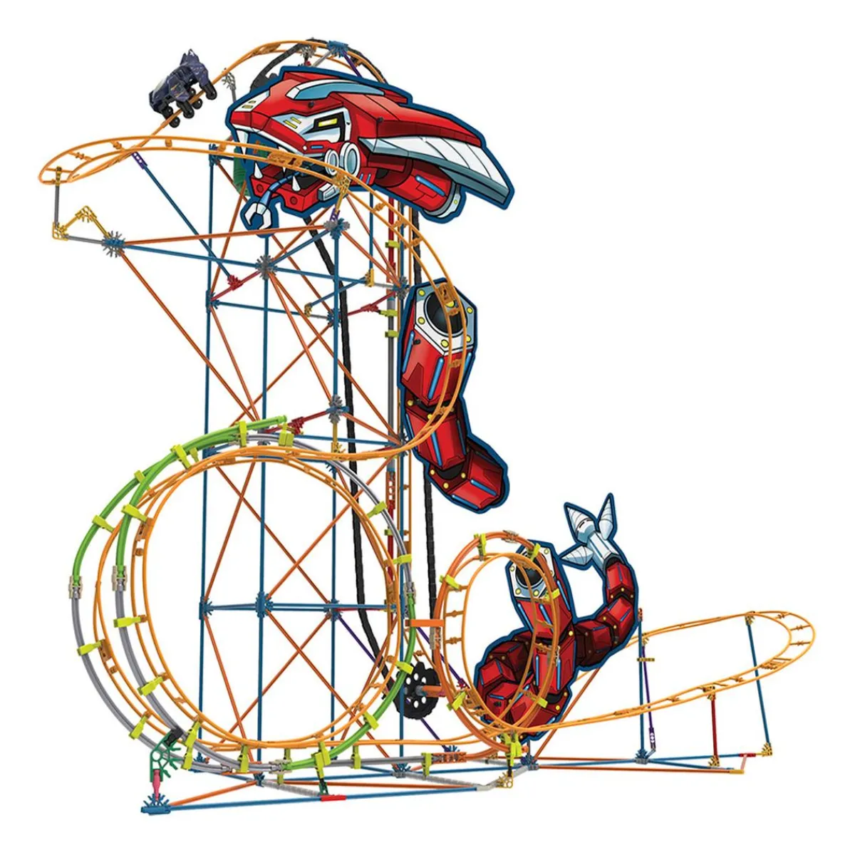 K'NEX - Montaña Rusa Mecha Strike*CHICOS New