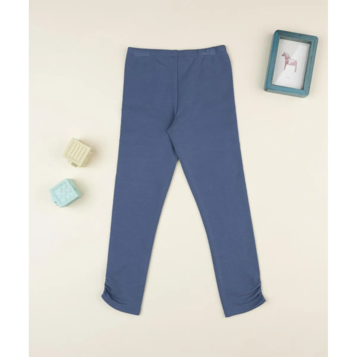 Leggings niña azul con estampado*Prenatal New