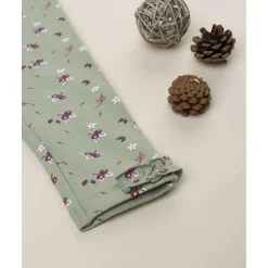 Sale Leggings niña verdes con estampado floral Niña·Bebé Niña 3-36 Meses|Bebé Niña 3-36 Meses·Leggings Y Faldas