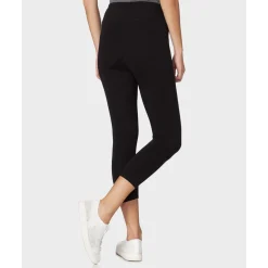 Leggings Premamá Negros 3/4 con Banda de Soporte*Prenatal Best