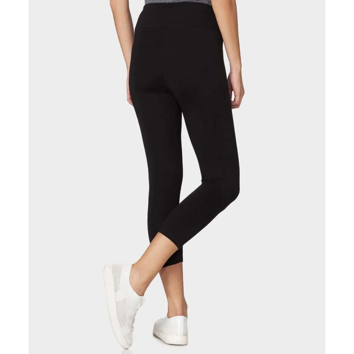 Leggings Premamá Negros 3/4 con Banda de Soporte*Prenatal Best