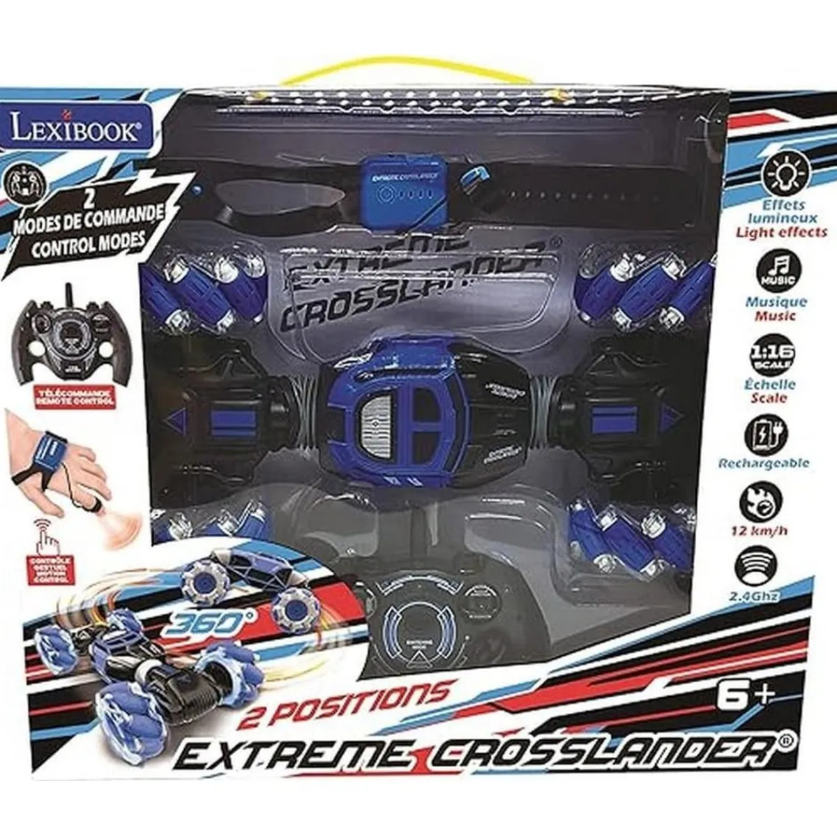 - Coche teledirigido Extreme Crosslander todo terreno*LEXIBOOK Discount