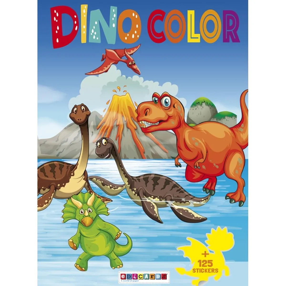 Libro infantil con actividades para colorear + 125 pegatinas interactivas (Varios modelos)*TOYS "R" US New