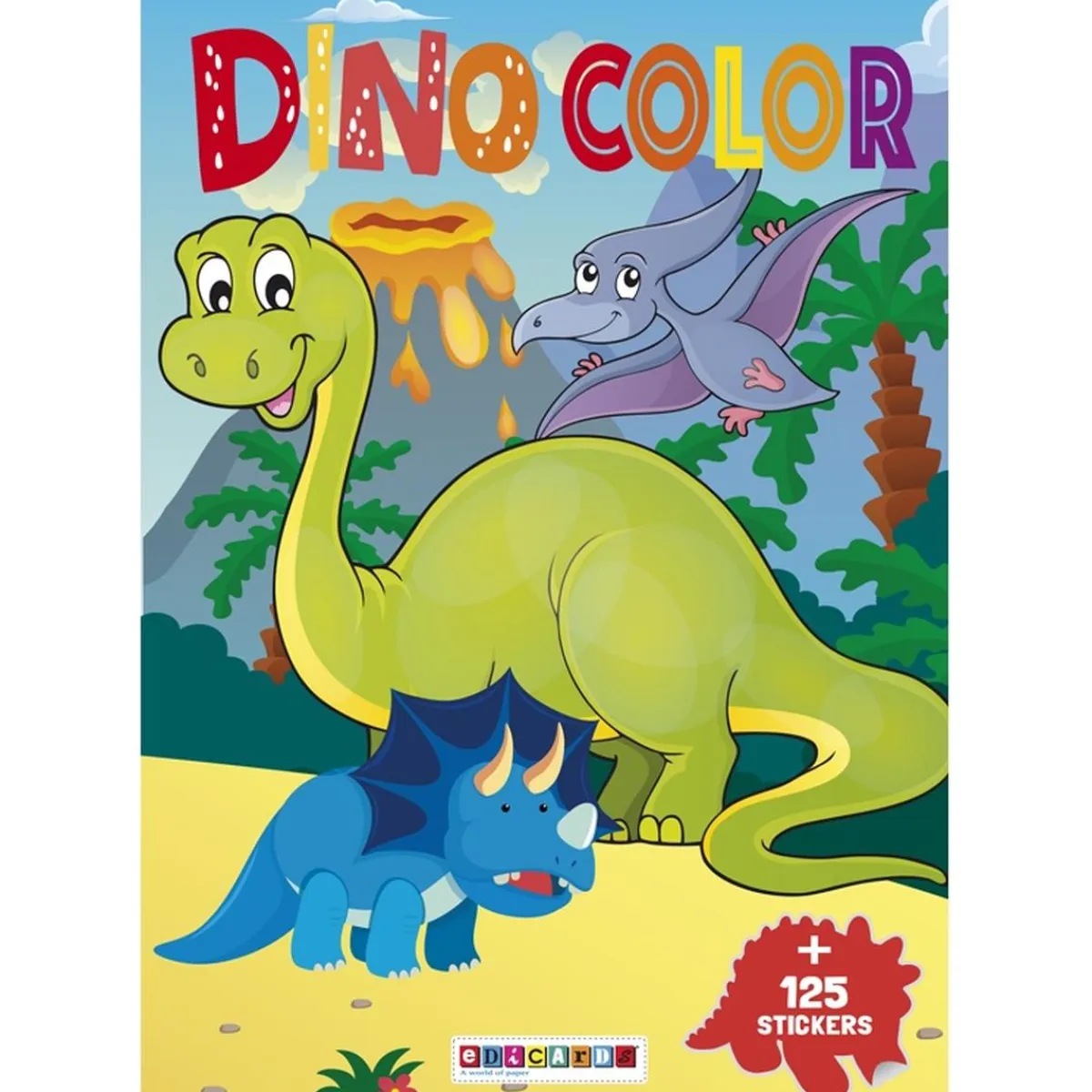 Libro infantil con actividades para colorear + 125 pegatinas interactivas (Varios modelos)*TOYS "R" US New