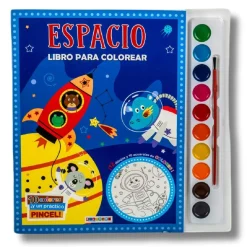 Libro para colorear con acuarelas (varios modelos)*TOYS 
