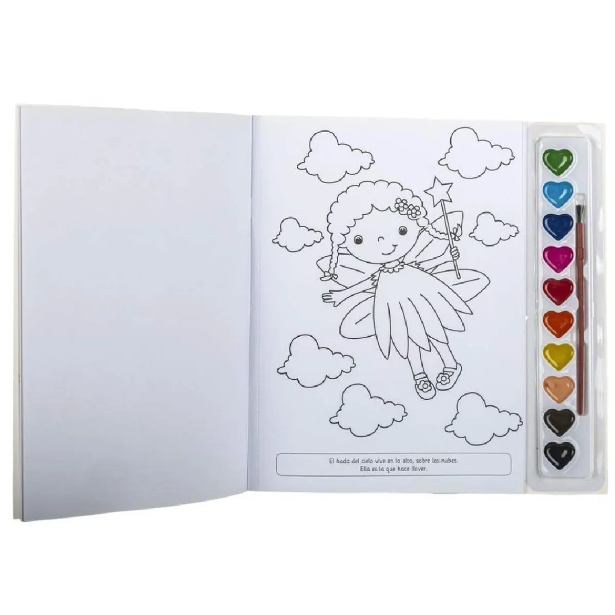 Libro para colorear con acuarelas (varios modelos)*TOYS "R" US Discount