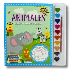 Libro para colorear con acuarelas (varios modelos)*TOYS 