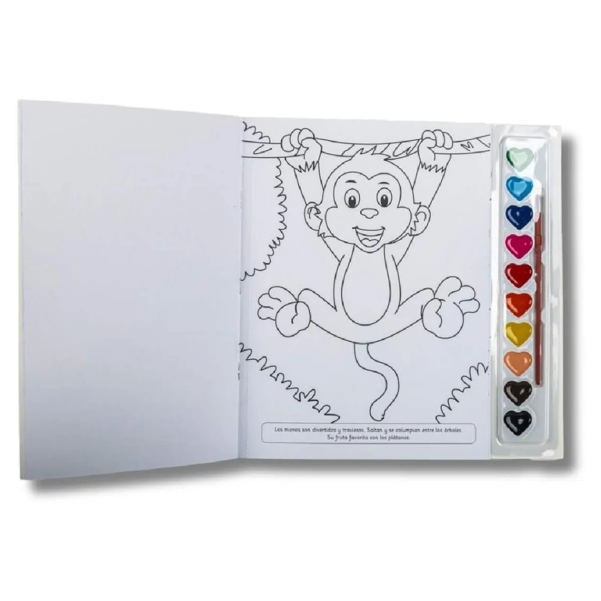 Libro para colorear con acuarelas (varios modelos)*TOYS "R" US Discount