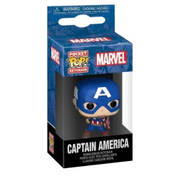 Best Llavero Funko Pocket Pop! - Marvel - Capitán América Friki Zone