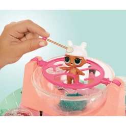 Hot LOL Surprise - Glitter Station Coleccionables Y Mini Mundos