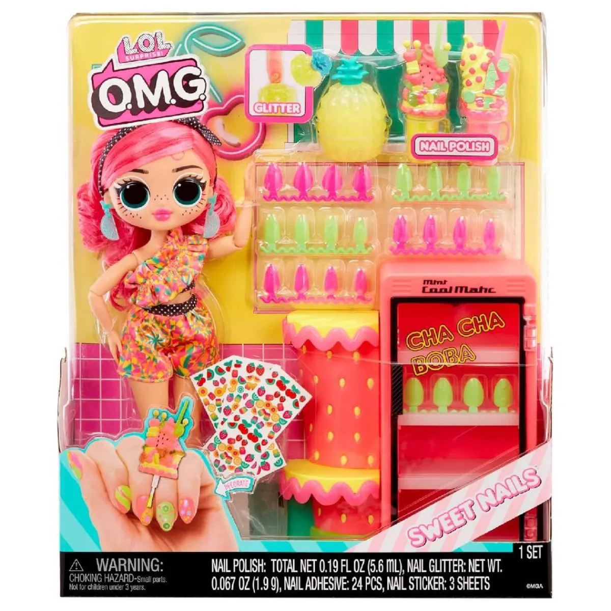 - OMG Sweet Nails - Pinky Pops Sweet Shop Coleccionables Y Mini Mundos