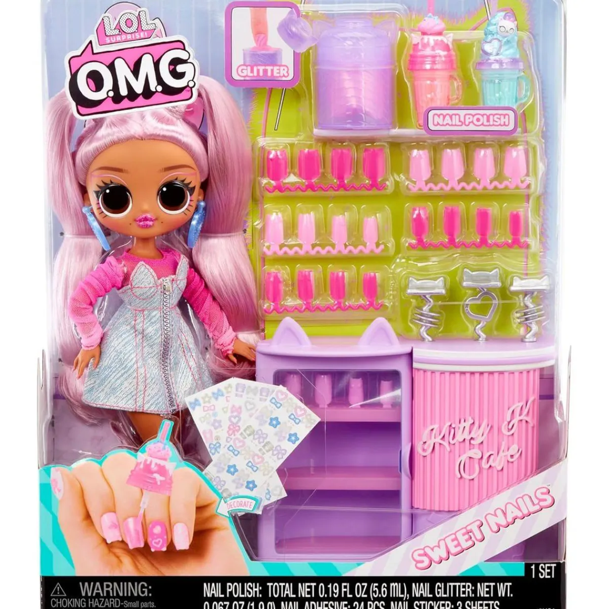 L.O.L. Surprise! - OMG Sweet Nails Pop - Kitty K Café*LOL SURPRISE
