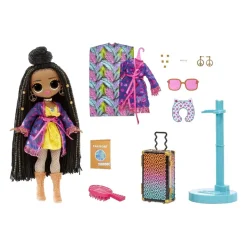 New - OMG World Travel - Muñeca Sunset Coleccionables Y Mini Mundos
