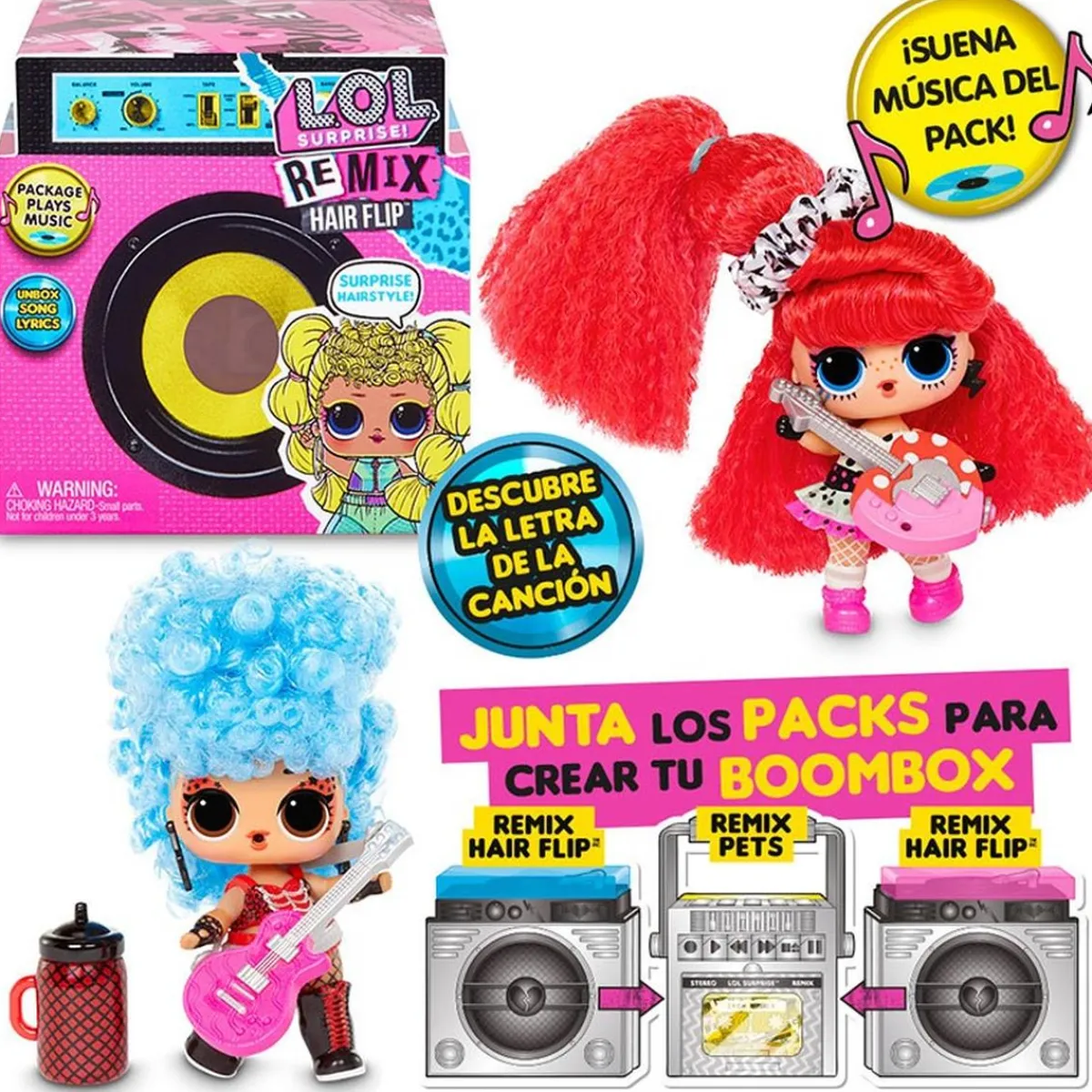 Sale - Remix Doll Hair Flip Coleccionables Y Mini Mundos
