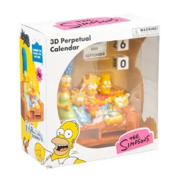 Los Simpsons - Calendario Perpetuo 3D*GRUPO ERIK Sale