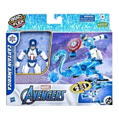 Los Vengadores - Capitan America - Figura Bend and Flex*HASBRO EU TRADING Outlet