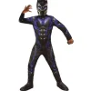 Los vengadores - Disfraz Black Panther Battle Endgame 5-7 años*RUBIE'S Discount