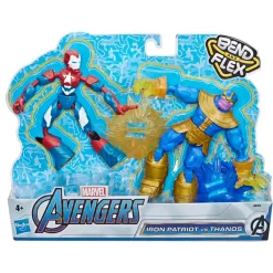 Los Vengadores - Pack 2 Figuras Bend and Flex*HASBRO EU TRADING