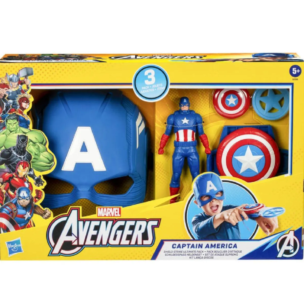 Los Vengadores - Set de ataque supremo del Capitán América*CAPITAN AMERICA Outlet