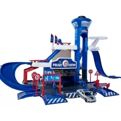 Clearance Majorette - Estación de Policía Creatix con Vehículo Incluido ㅤ Vehículos Y Circuitos