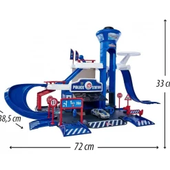Clearance Majorette - Estación de Policía Creatix con Vehículo Incluido ㅤ Vehículos Y Circuitos
