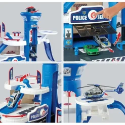 Clearance Majorette - Estación de Policía Creatix con Vehículo Incluido ㅤ Vehículos Y Circuitos
