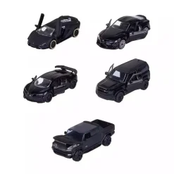 - Pack 5 Coches Black Edition*MAJORETTE Clearance