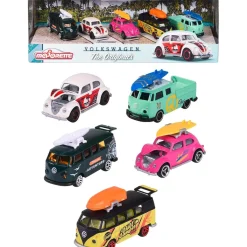 Majorette - Set de 5 vehículos Volkswagen The Originals, escala 1:64, partes en metal ㅤ*MAJORETTE TOYS Sale